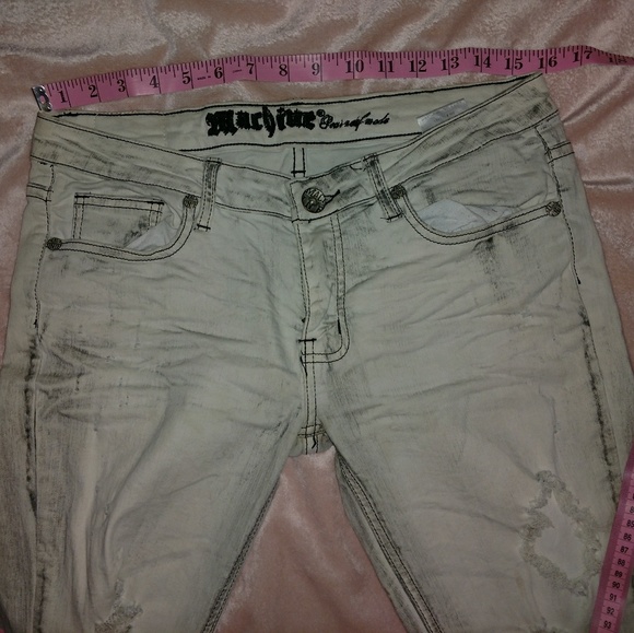 Distressed Machine grey jeans - Picture 2 of 5